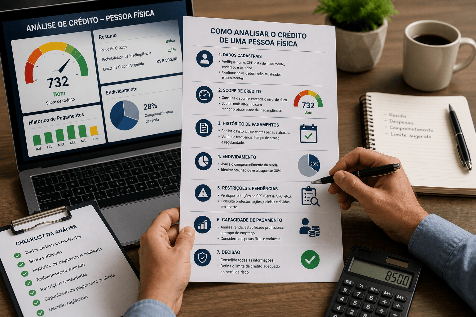 Como analisar o crédito de uma pessoa física (CPF)